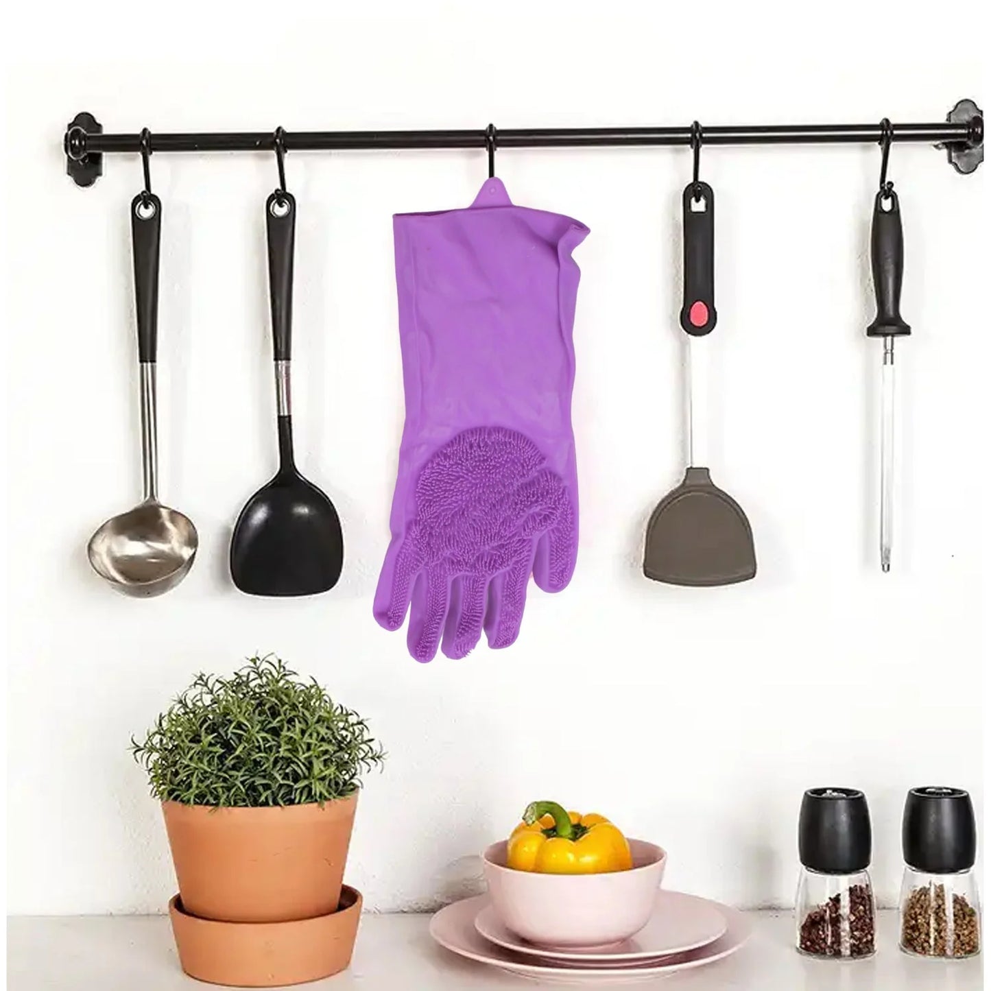 Silicone Dish Washing Gloves